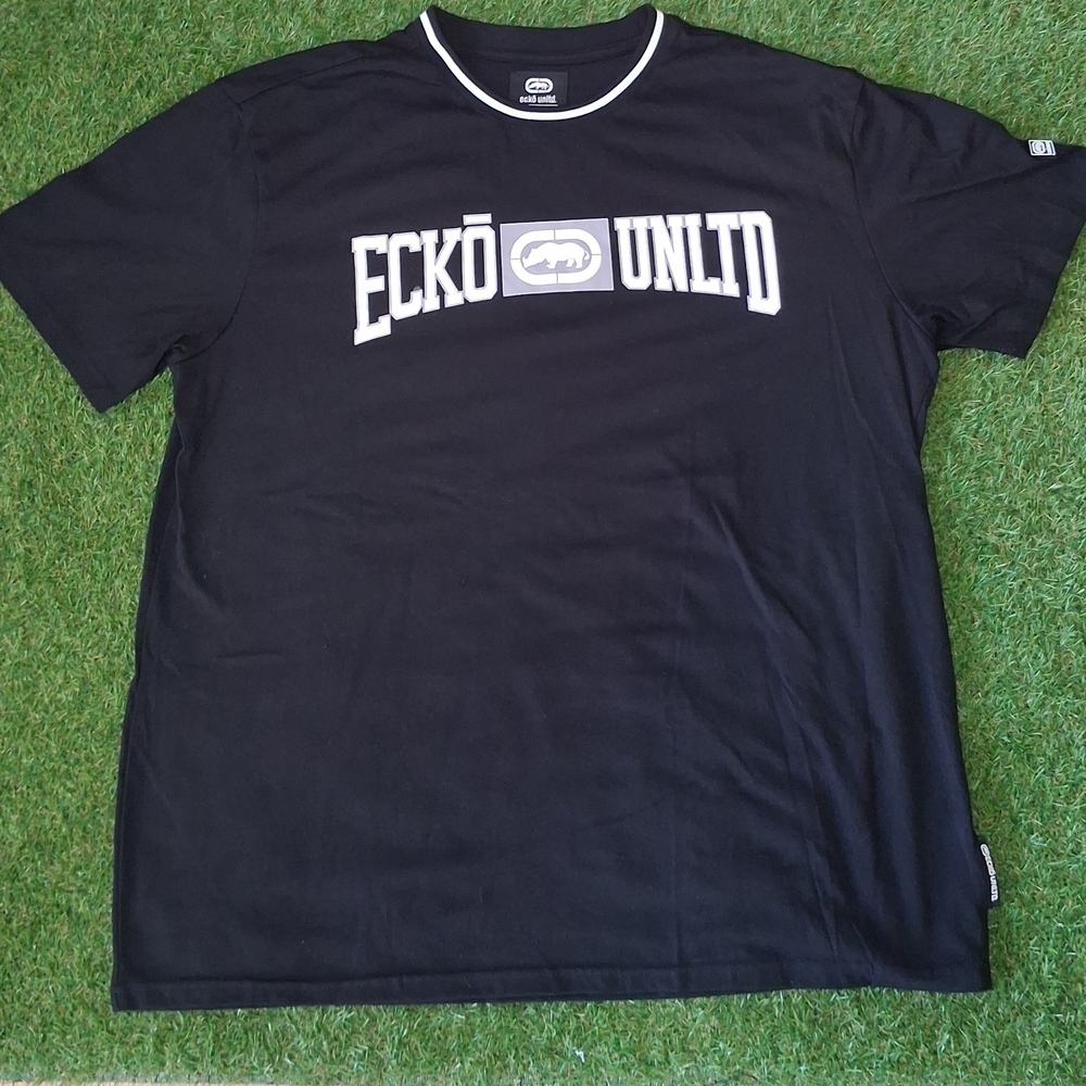 Ecko Unlimited Men’s Black Logo T-Shirt